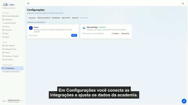 Configurações