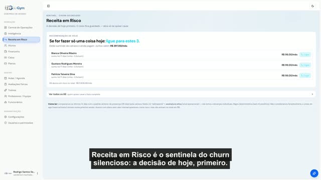 Receita em Risco